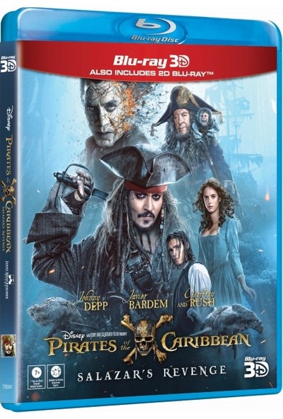 Karayip Korsanları 5 - Salazar'ın İntikamı Blu-ray 2D+3D Combo
