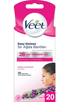 Veet Ağda Bandı Yüz Bölgesi 20li
