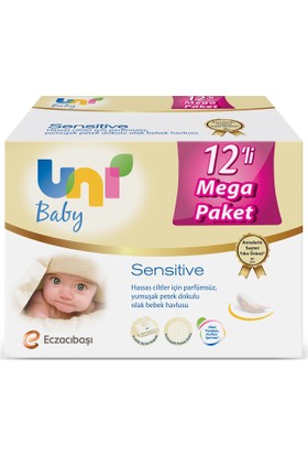 Uni Baby Sensitive Islak Havlu